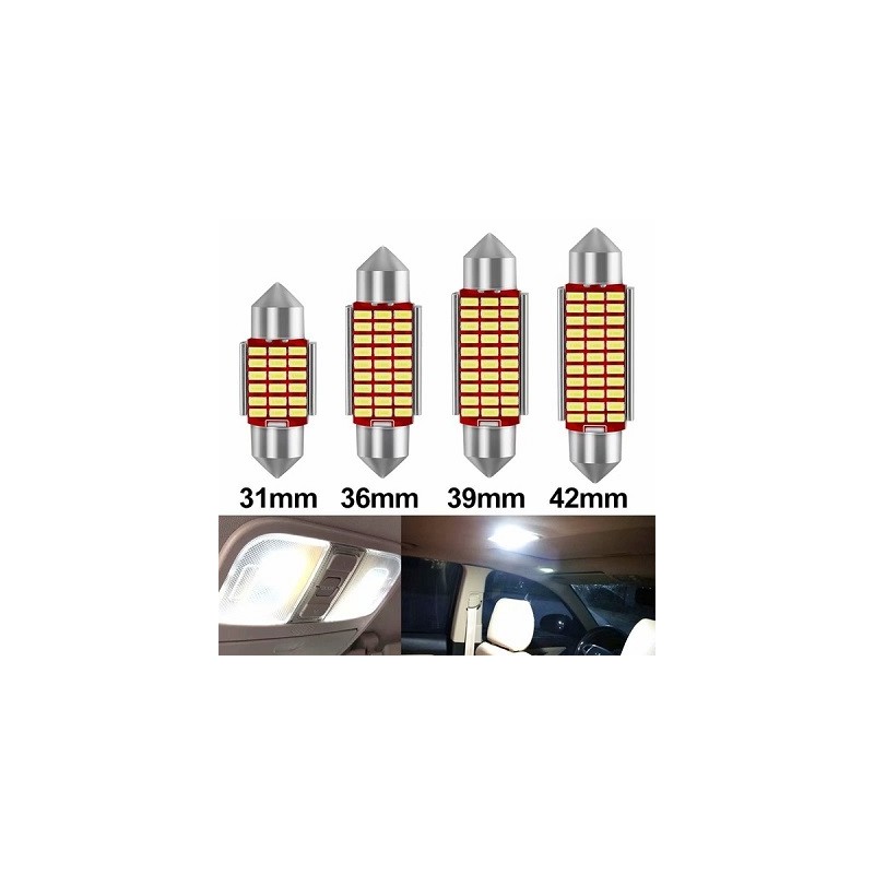 HM LED-Soffitte SV8.5, C5W, CanBus, 2.5W, 31/36/39mm Länge 31/32mm