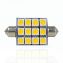 LED Leuchtmittel, Lampe, mit Stecksockel, Soffitte, SV8.5, 12V