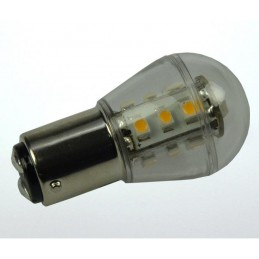 HM LED Lampe BA15d P21W, 1156, R5W, 2.5W, 12 LED Chips